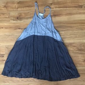Halter dress with pockets
